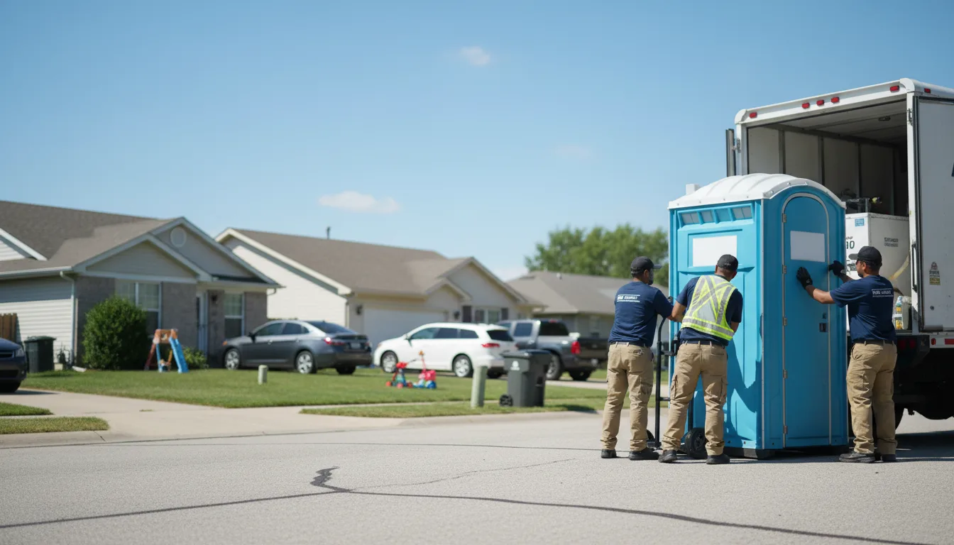 Standard Porta Potty Rentals in Bryant, IL near me